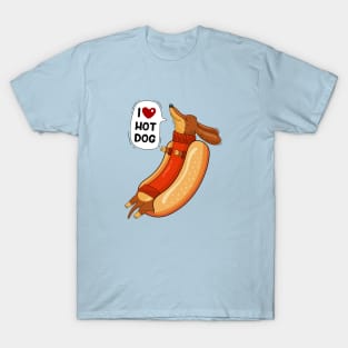 Hot dog and humor T-Shirt